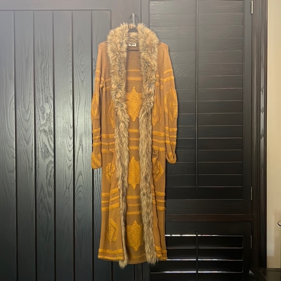 COPY - Langston textured cardigan - textured geo knit - Picture 5 of 5